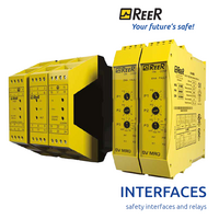 1330913 REER SAFETY INTERFACE, E-STOPS/SAFETY SWITCHES, A/M RESTART, CAT 4(3 NO + 1 NC CONTACTS)(AD SRE4)